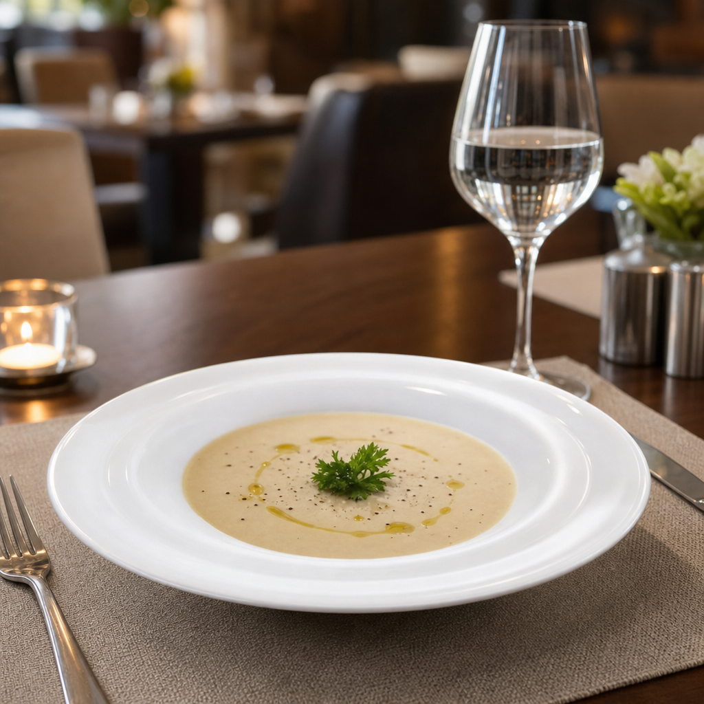 Autonomy Soup Dishes 230mm for Healthcare Settings