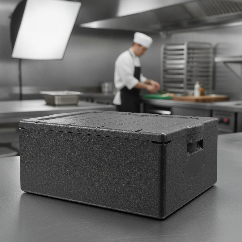 Expanded Polypropylene Insulated Food Box 46L for Catering