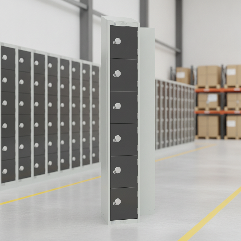 Powder Coated Steel Lockers 300mm Deep for Secure Storage