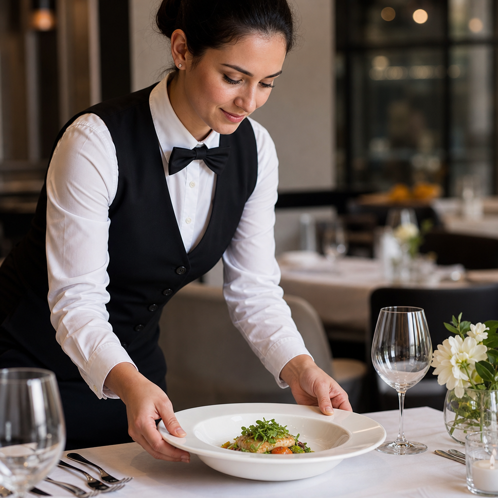 Wide Rimmed Bowl 320mm Bone China for Restaurant Dining