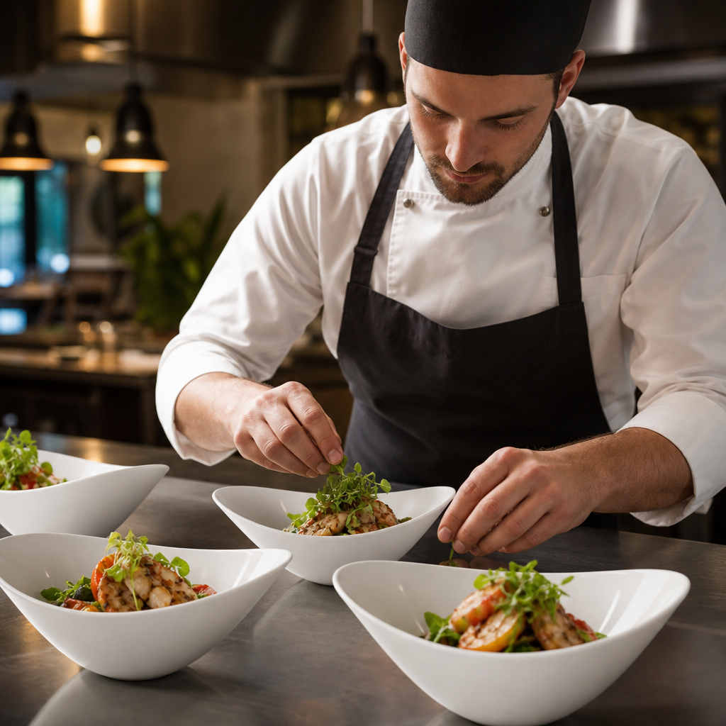 Large Oval Bowls 202mm Porcelain for Gastro Pubs (Pack of 12)