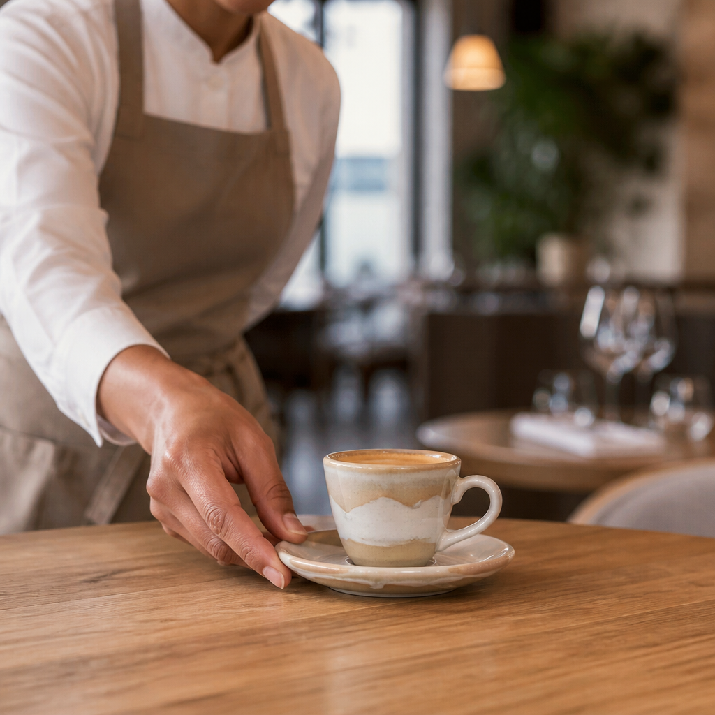 Stoneware Espresso Saucers 127mm for Casual Dining (Pack of 24)