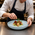 Walled Plates 210mm Vitrified Ceramic for Professional Plating (Pack of 6)