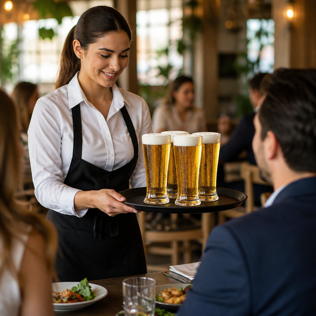 Polycarbonate Pilsner Glass 414ml for Outdoor Entertaining (Pack of 12)