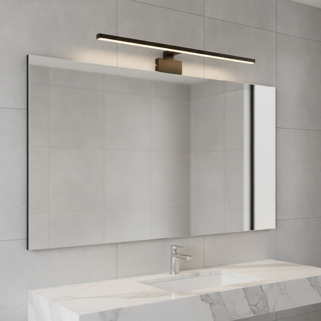 Aluminium Wall Light 800mm for Bathroom Use