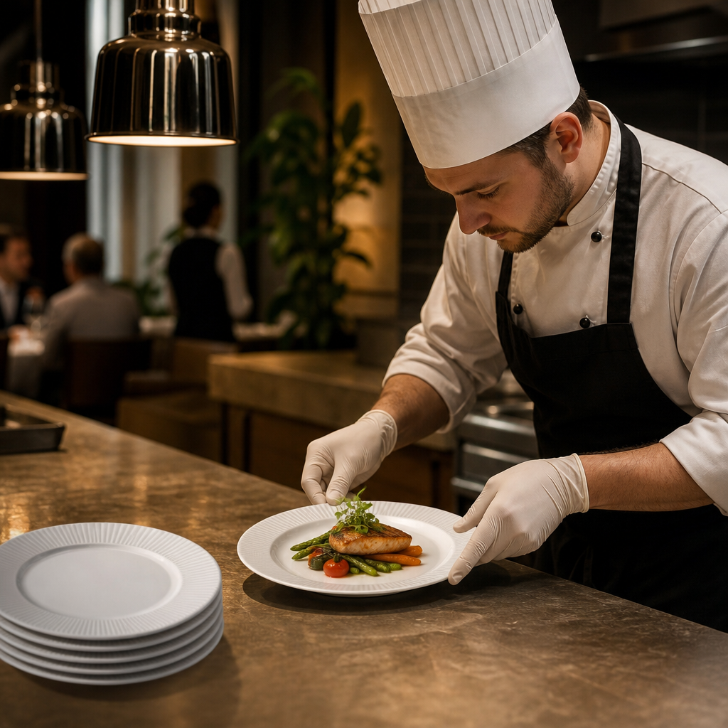 Durable Rim Plates 270mm Porcelain for Busy Kitchens (Pack of 24)