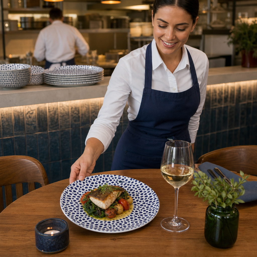 Coupe Plates 260mm Ceramic for Contemporary Dining (Pack of 12)