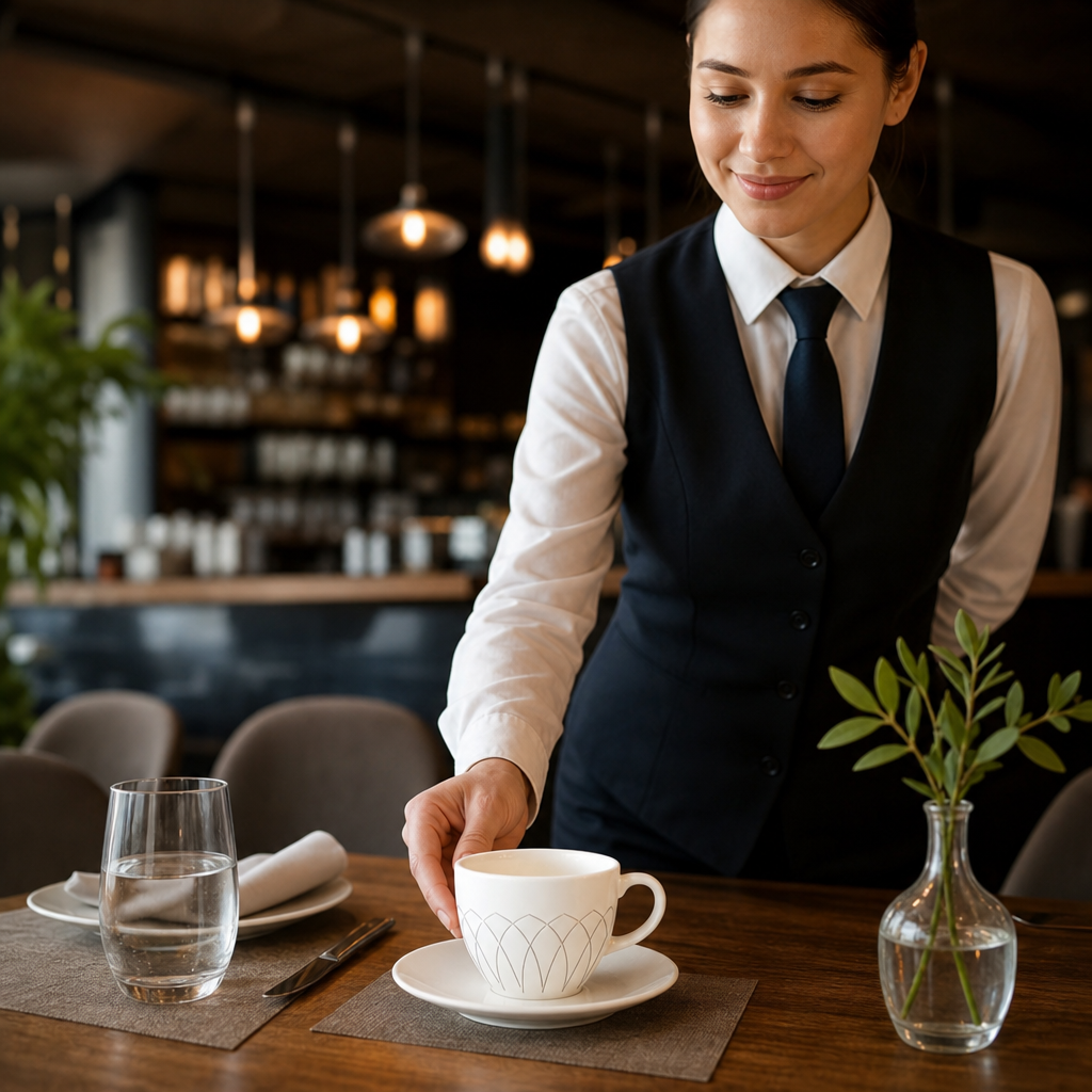 Tea Cups 206ml Fine China for Professional Catering (Pack of 24)