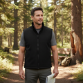 Polyester & Elastan Bodywarmer Black for Outdoor Service