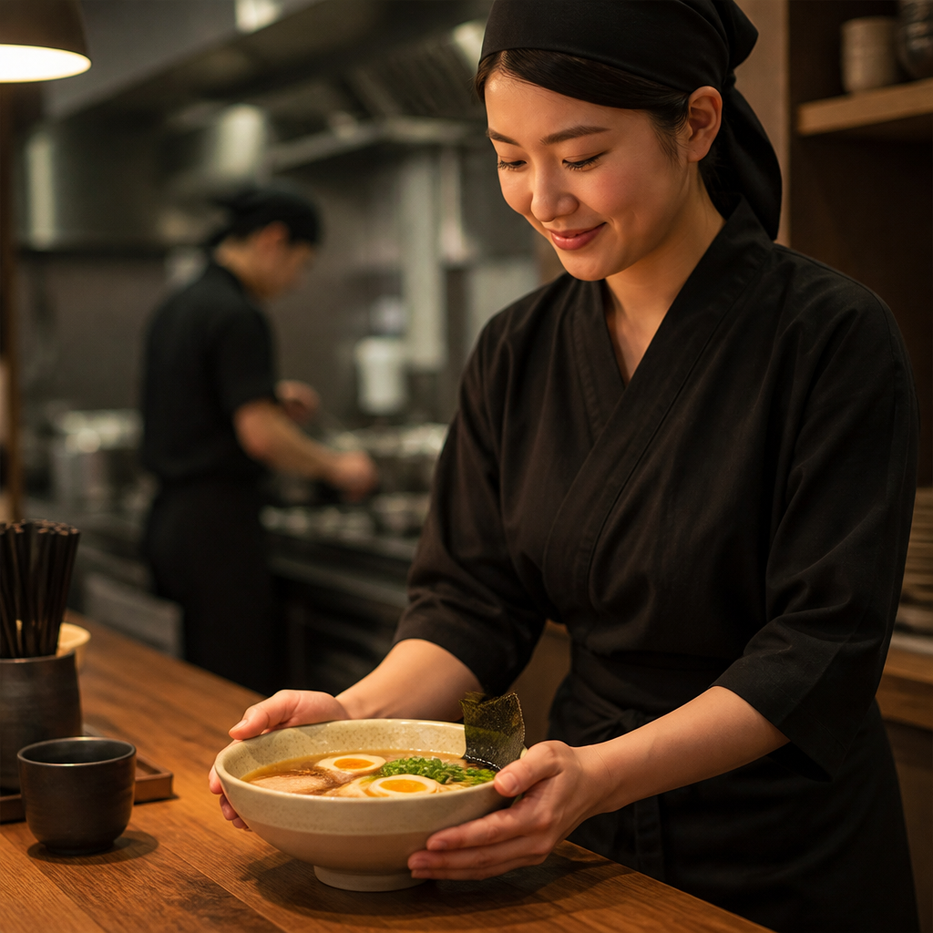 Ramen Bowls 200mm Vitrified Stoneware for Stylish Dining (Pack of 6)
