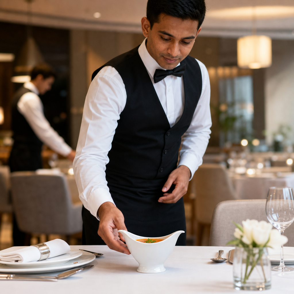 Soup Bowl 330ml Fine China for Contemporary Dining (Pack of 6)