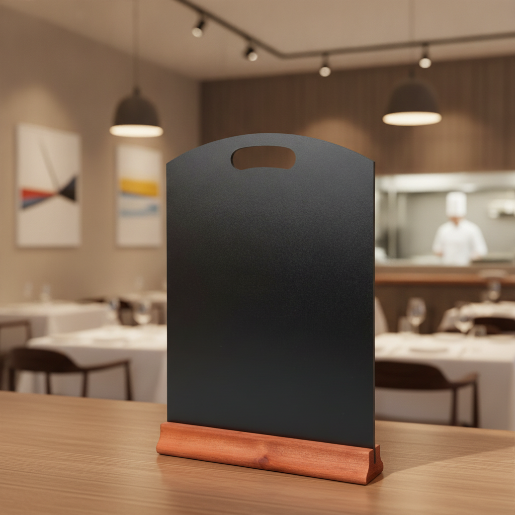 Wooden Double-Sided Board for Bars & Restaurants