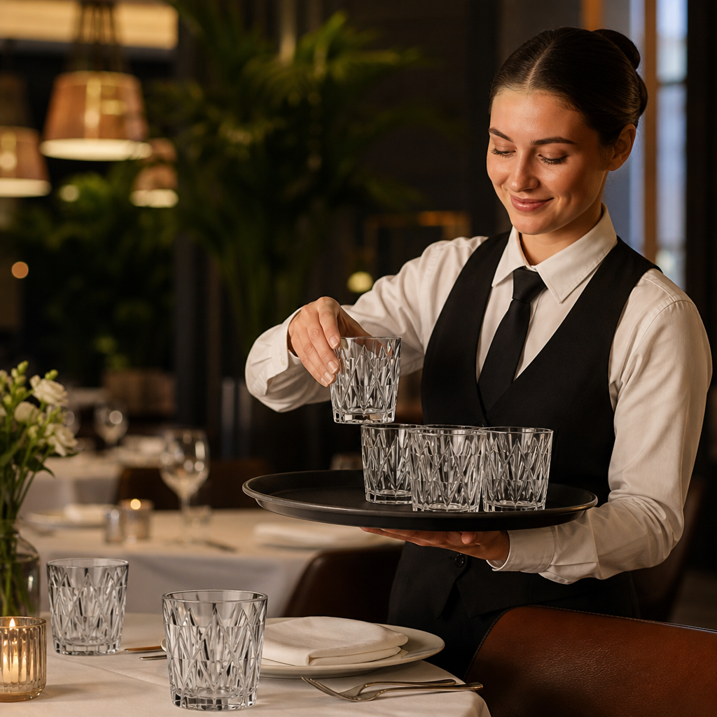 Polycarbonate Clear Cut Tumbler 266ml for Dining Occasions (Pack of 24)