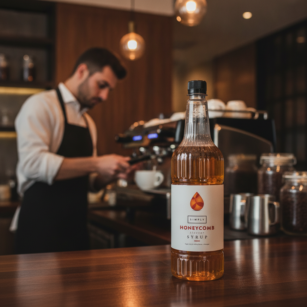 Honeycomb Syrup 1L for Beverages and Baking