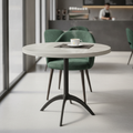 Honeycomb & Chipboard Round Table Top with Chevron Design 48mm for Cafés