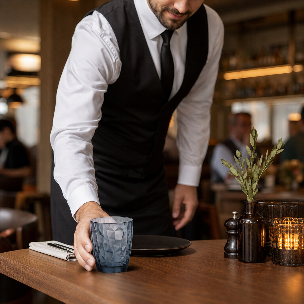 Glass Tumbler 385ml for Hospitality Use (Pack of 6)