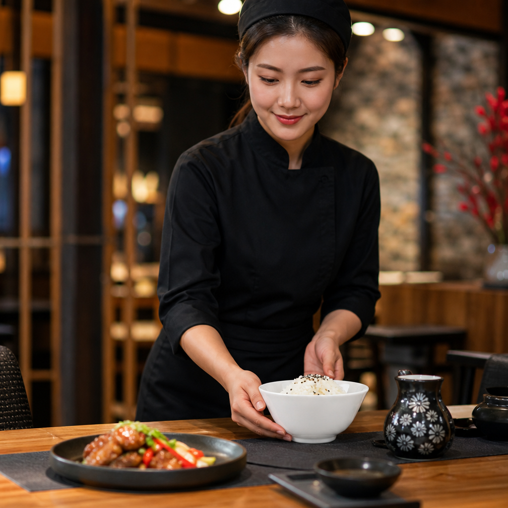 Rice Bowls 284ml Porcelain for Restaurants & Cafés (Pack of 24)