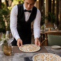 Alumina Coupe Plates 252.5mm Vitrified Ceramic for Outdoor Dining (Pack of 12)