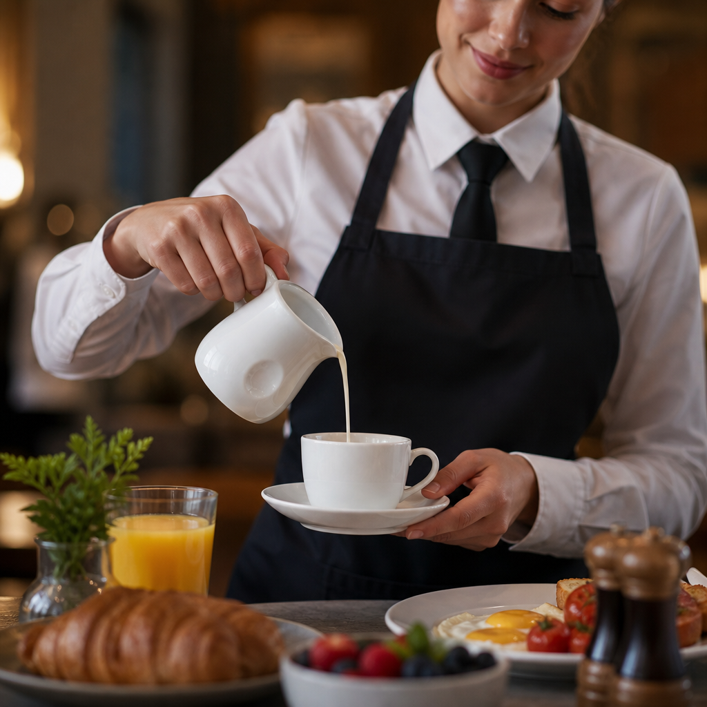 Dimpled Porcelain Milk Jugs 70ml for Breakfast Services (Pack of 6)
