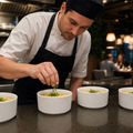 Straight Sided Soup Bowls 15oz Porcelain for Restaurants (Pack of 12)
