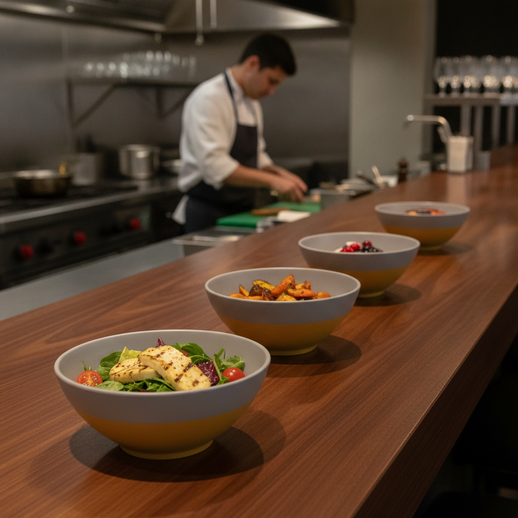 Melamine Deep Serving Bowls 285mm for Creative Buffets (Pack of 4)