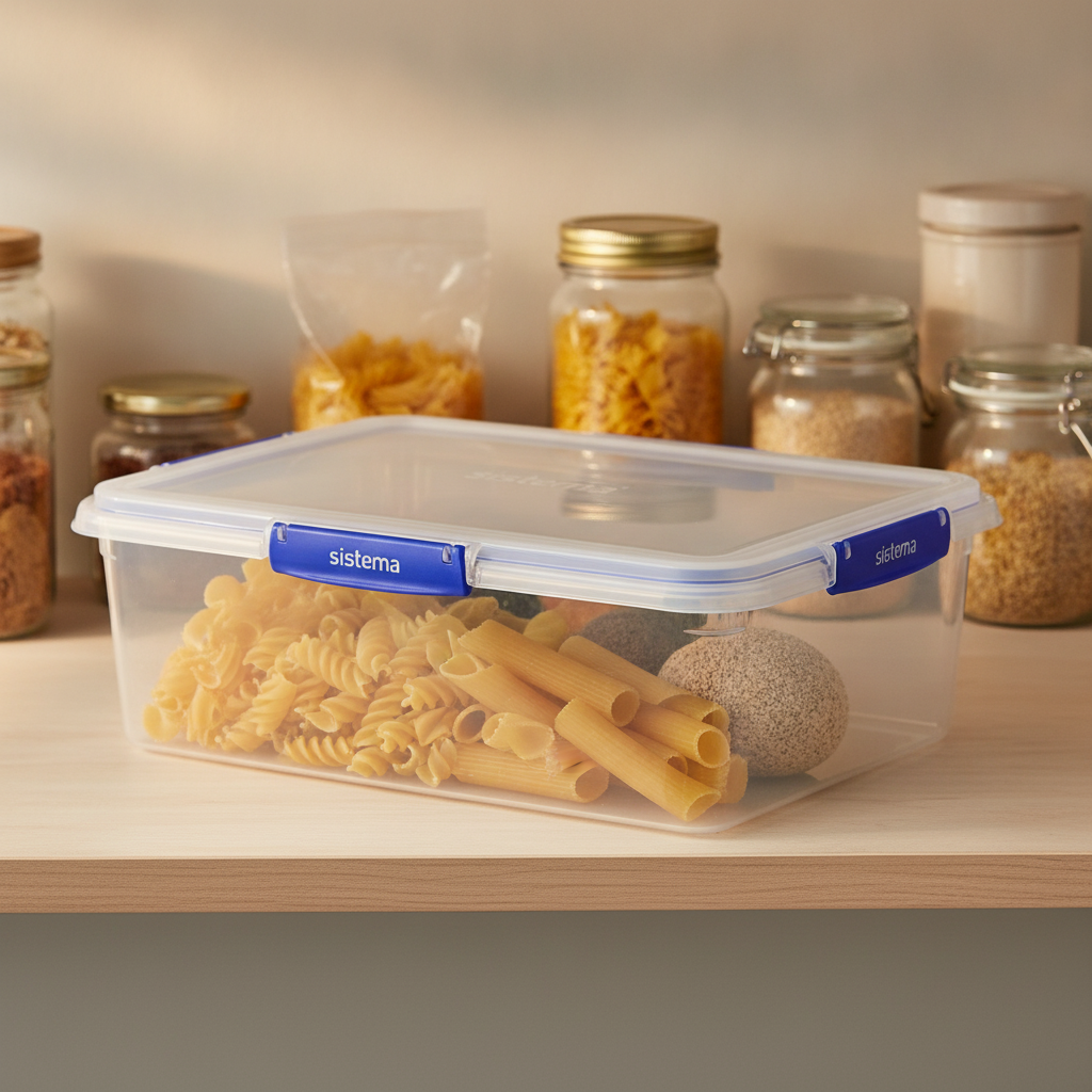 Airtight Plastic Food Storage Container 7.5L for Kitchen Use