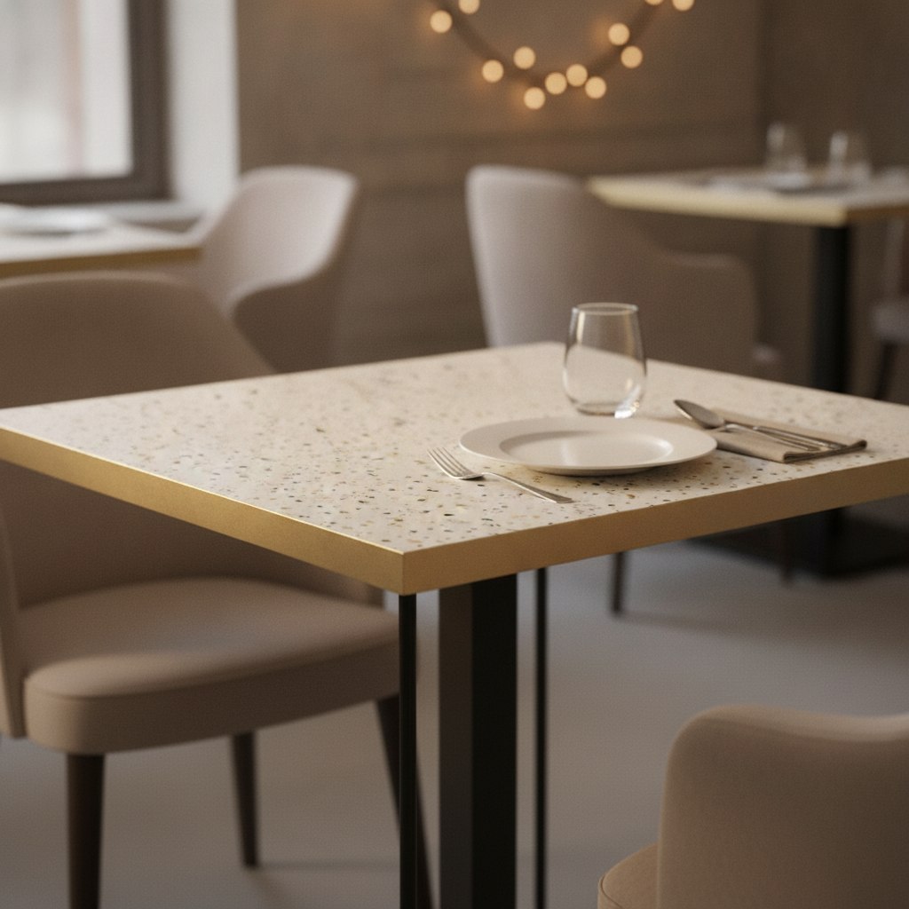 Honeycomb & Chipboard Rectangular Table Top 1100x700mm for Indoor Use