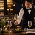 Glass Wine Glasses 520ml with Sharp-Angled Bowl for Bars & Restaurants (Pack of 6)