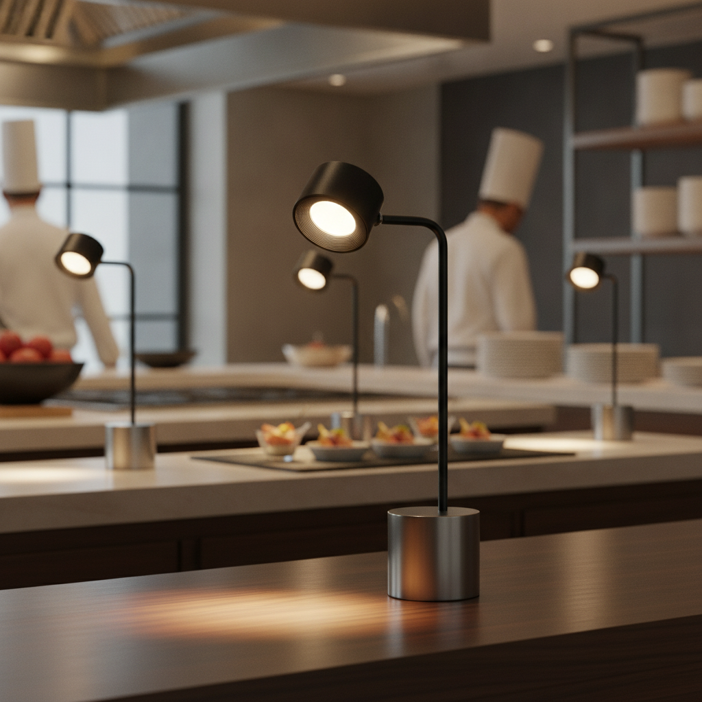 Steel Extension Rod 9mm for Flexible Buffet Lighting
