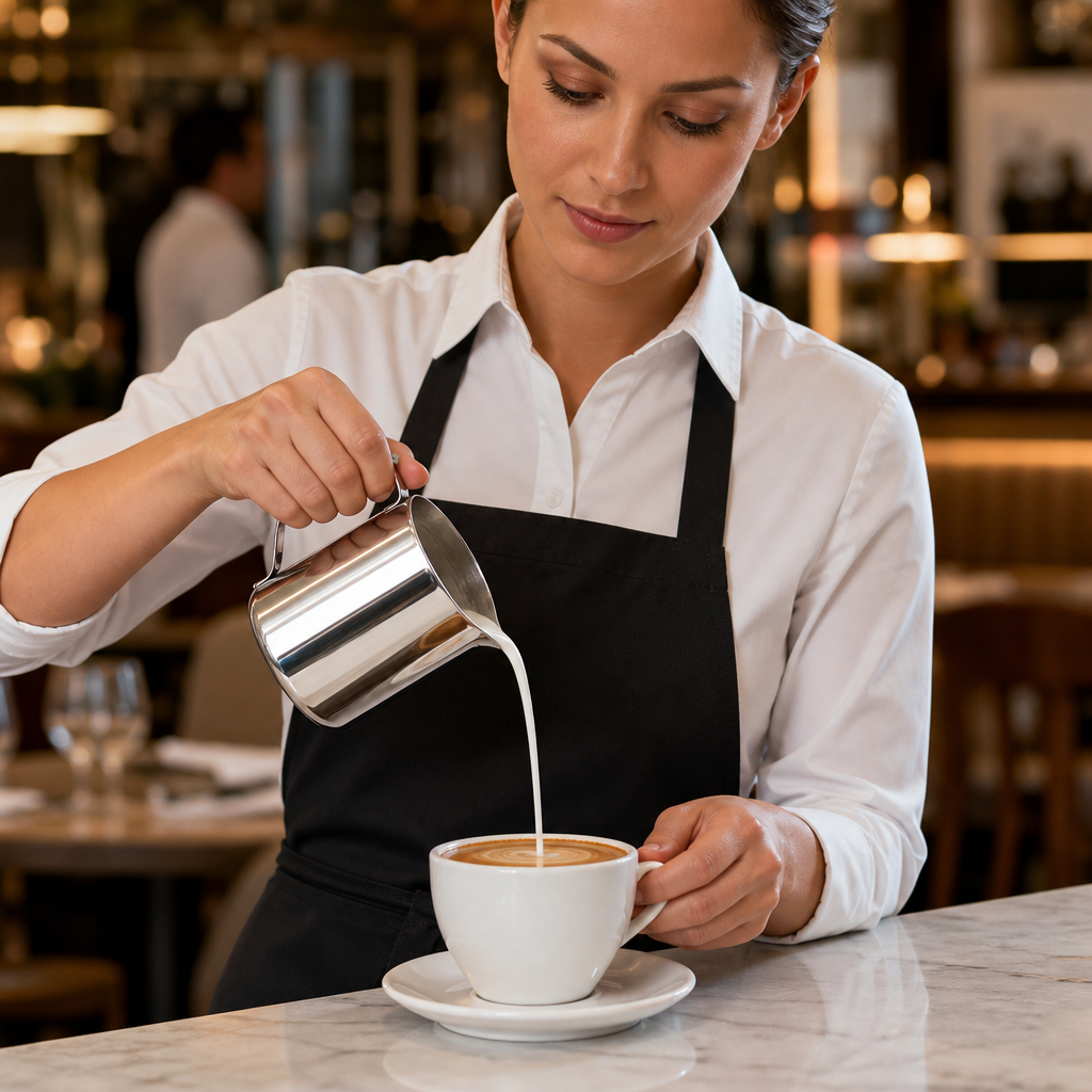 Stainless Steel Milk Jug 285ml for Beverage Service