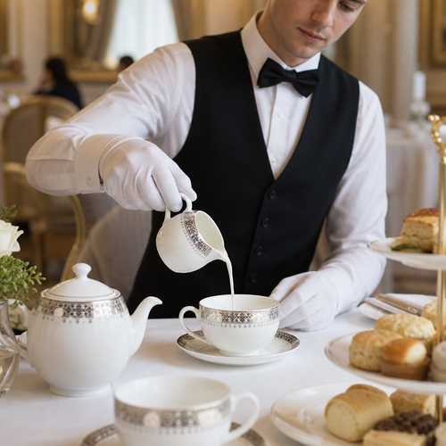Bone China Afternoon Tea Milk Jug 60ml for Hotels & Restaurants (Pack of 6)
