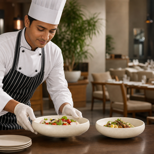 Bowls 230mm Melamine for Dining & Buffet Spaces (Pack of 6)