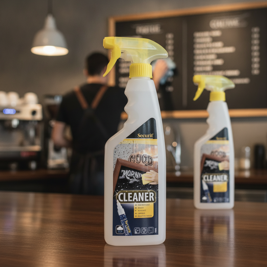 Plastic Chalkboard Cleaner 750ml for Hospitality Use