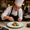 Rimmed Plates Blue 305mm Duck Egg Blue Vitrified Ceramic for Vibrant Food Presentation (Pack of 12)