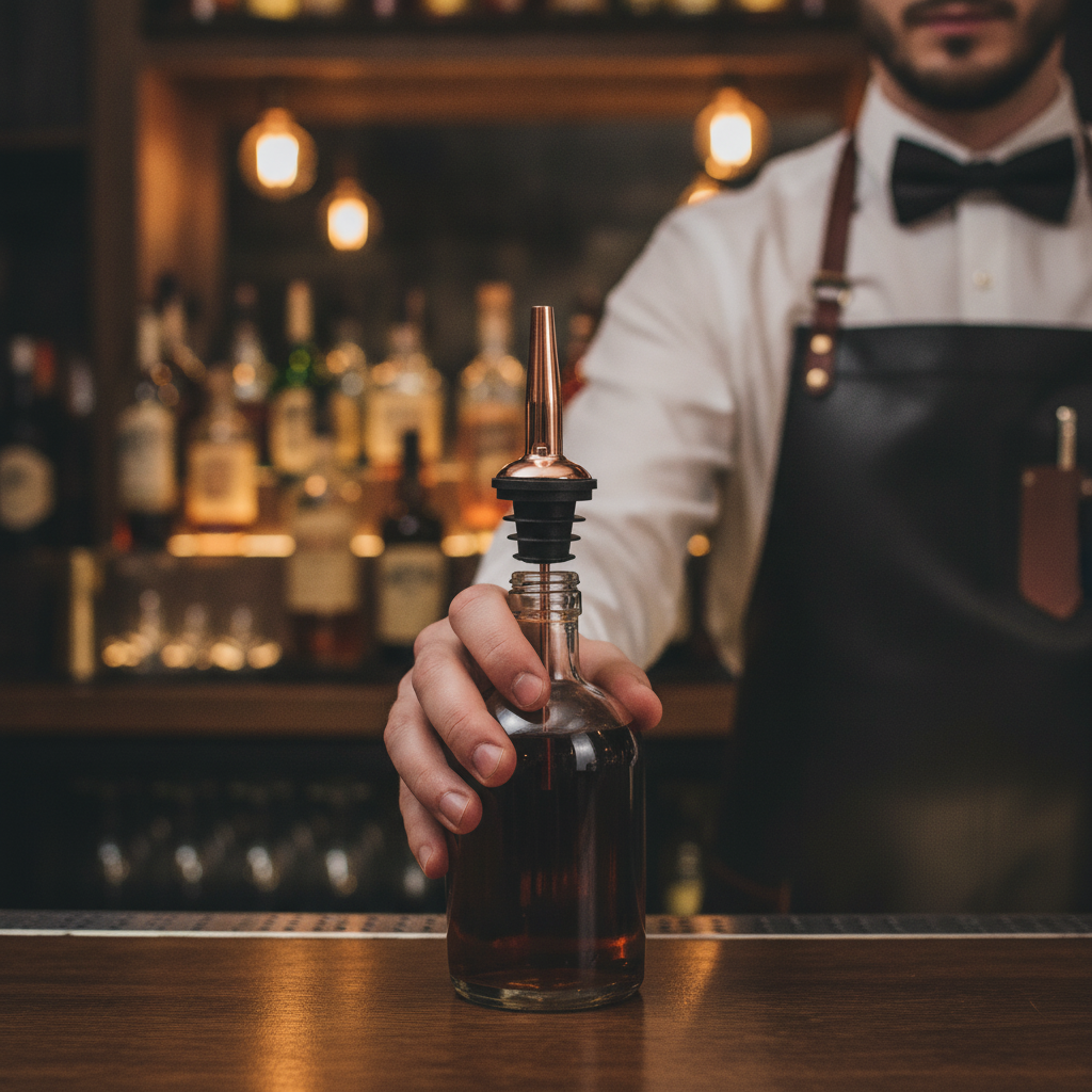 Copper Spirit Pourer 113mm for Retro Bars