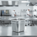 201 Stainless Steel 1/6 Gastronorm Tray 150mm for Commercial Kitchens