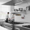 Stainless Steel Kitchen Shelf 900mm for Extra Storage