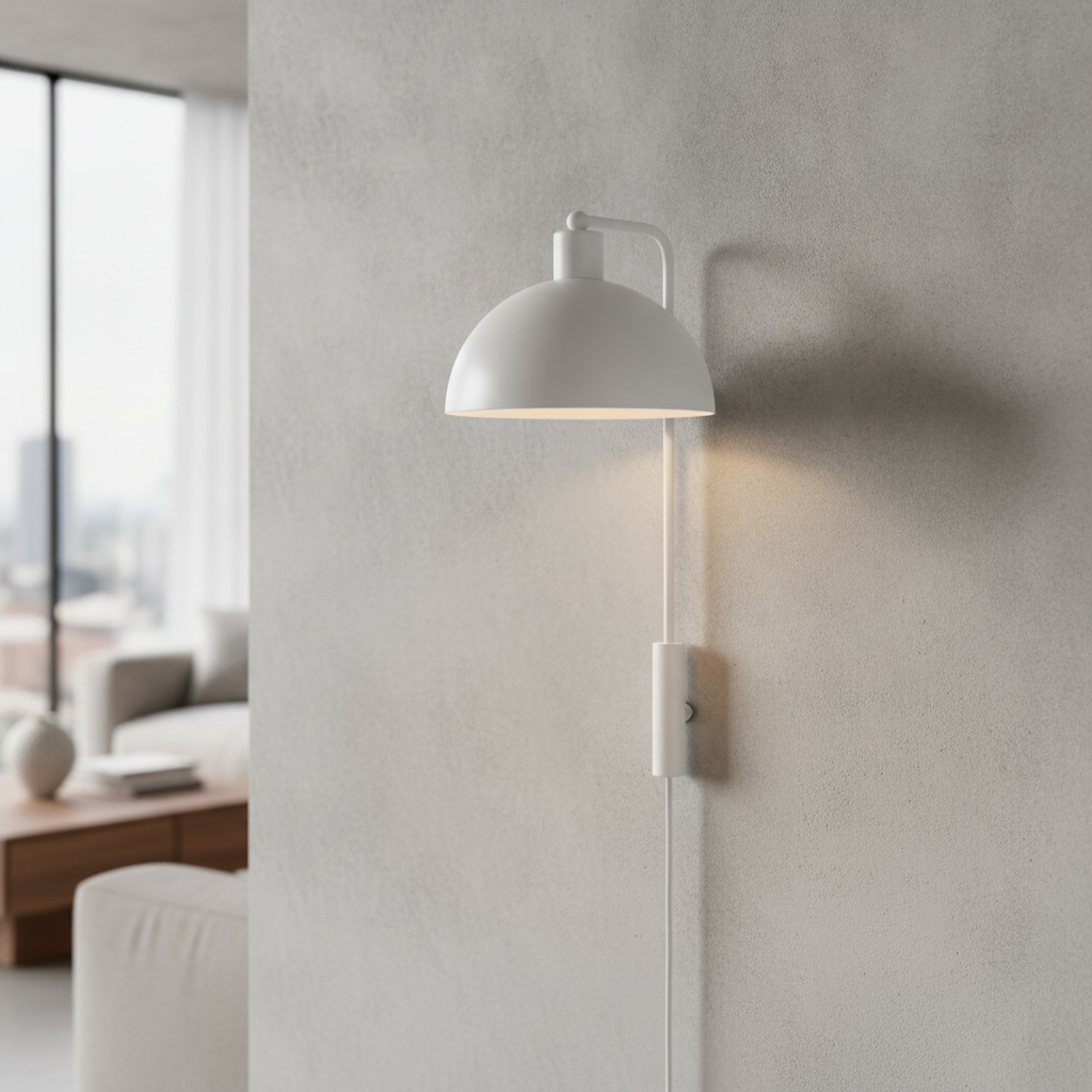 Metal Indoor Wall Light 260mm for Modern Spaces