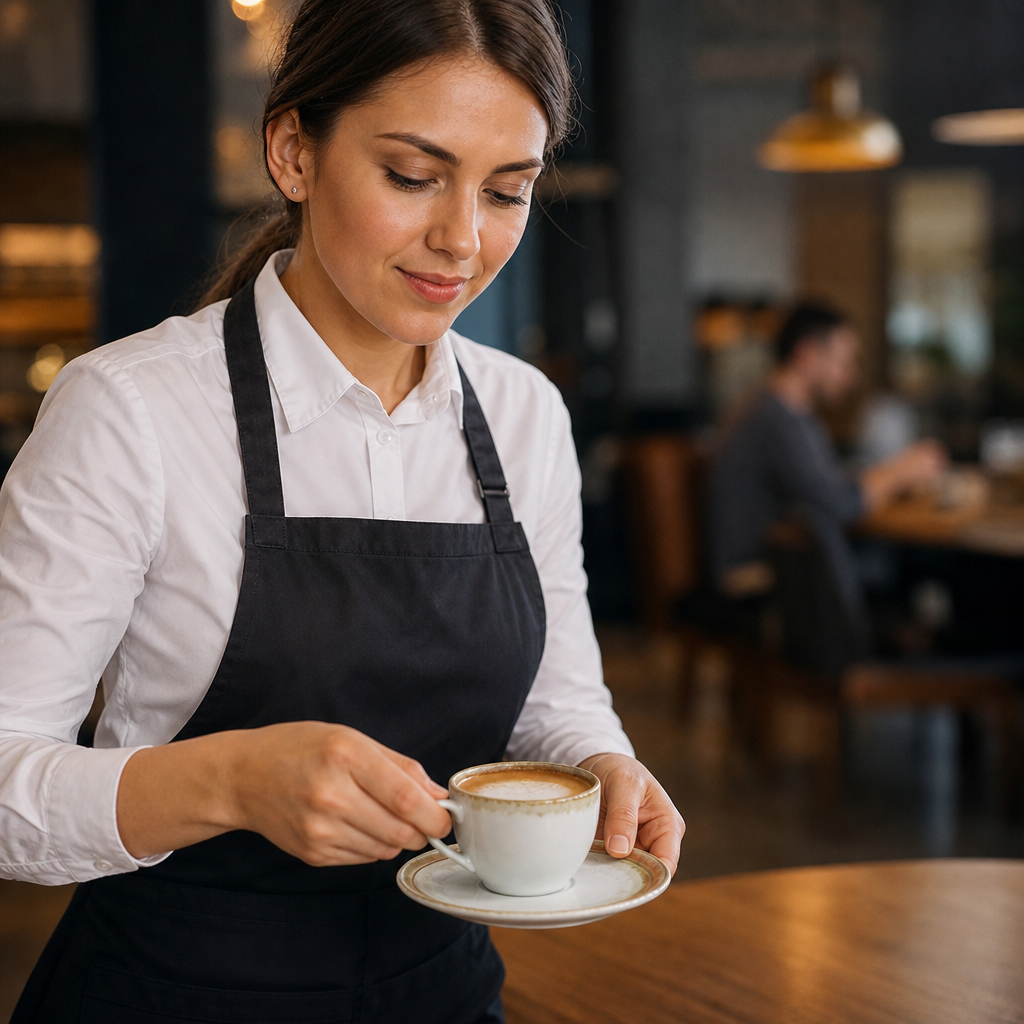 Vitrified Cappuccino Saucer 159mm China for Professional Use (Pack of 12)