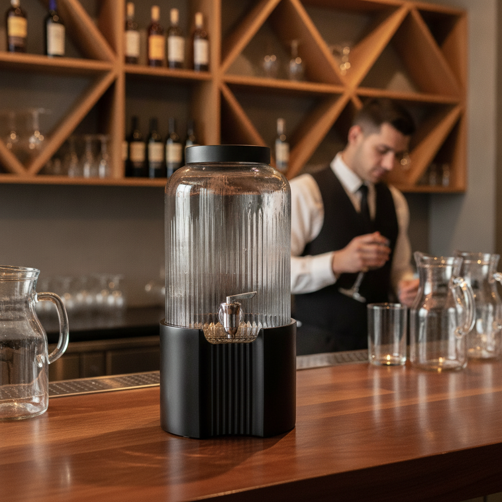 Stainless Steel Beverage Dispenser 7L for Parties & Events