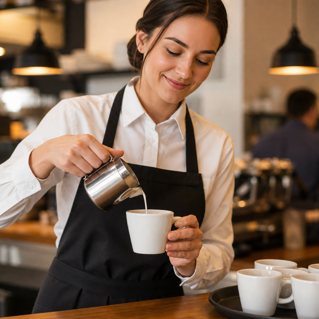 Cups 220ml Porcelain for Professional Catering (Pack of 24)