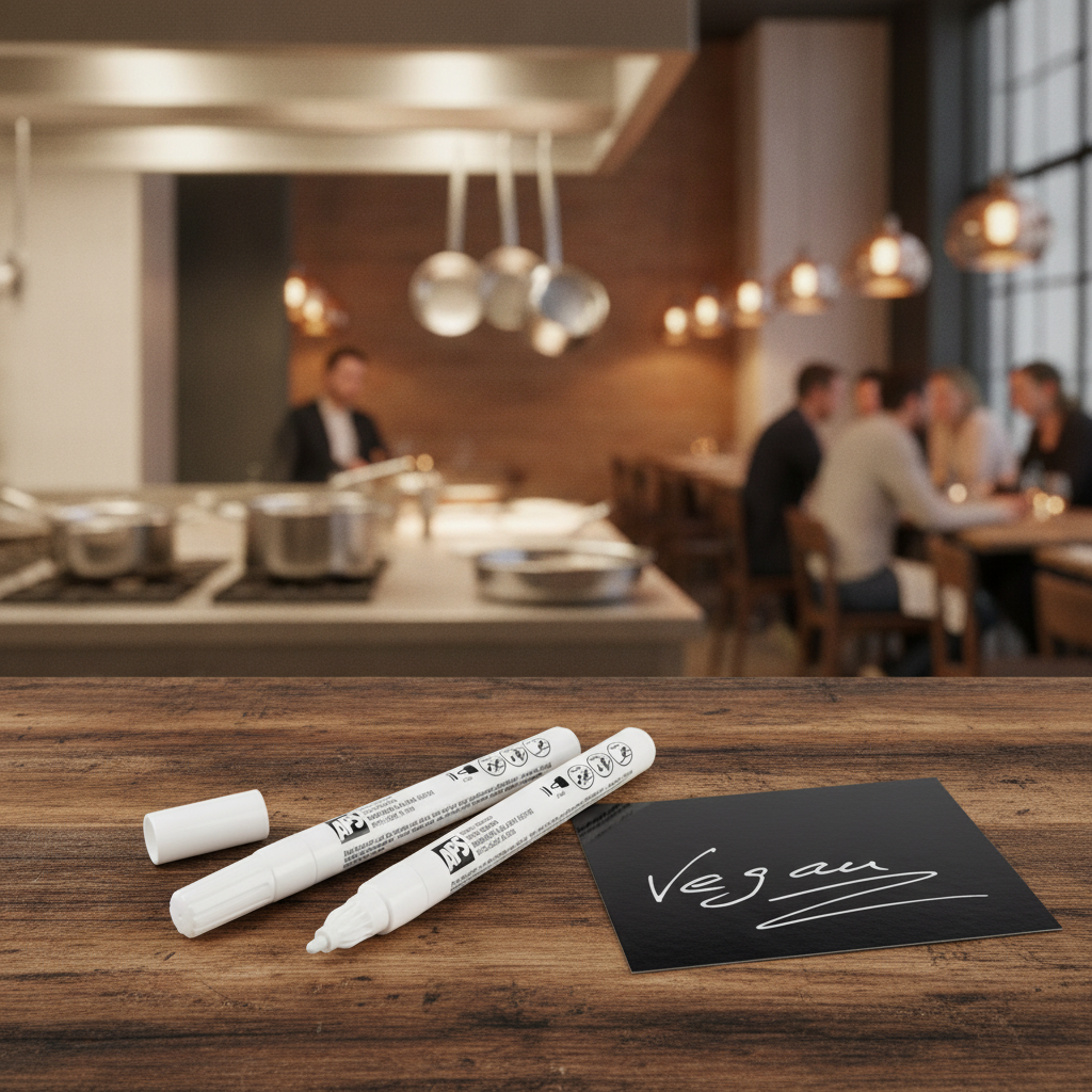 White Marker 10x130mm for Displaying Specials (Pack of 2)