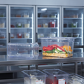 Plastic Food Storage Container 150mm for Food Preservation