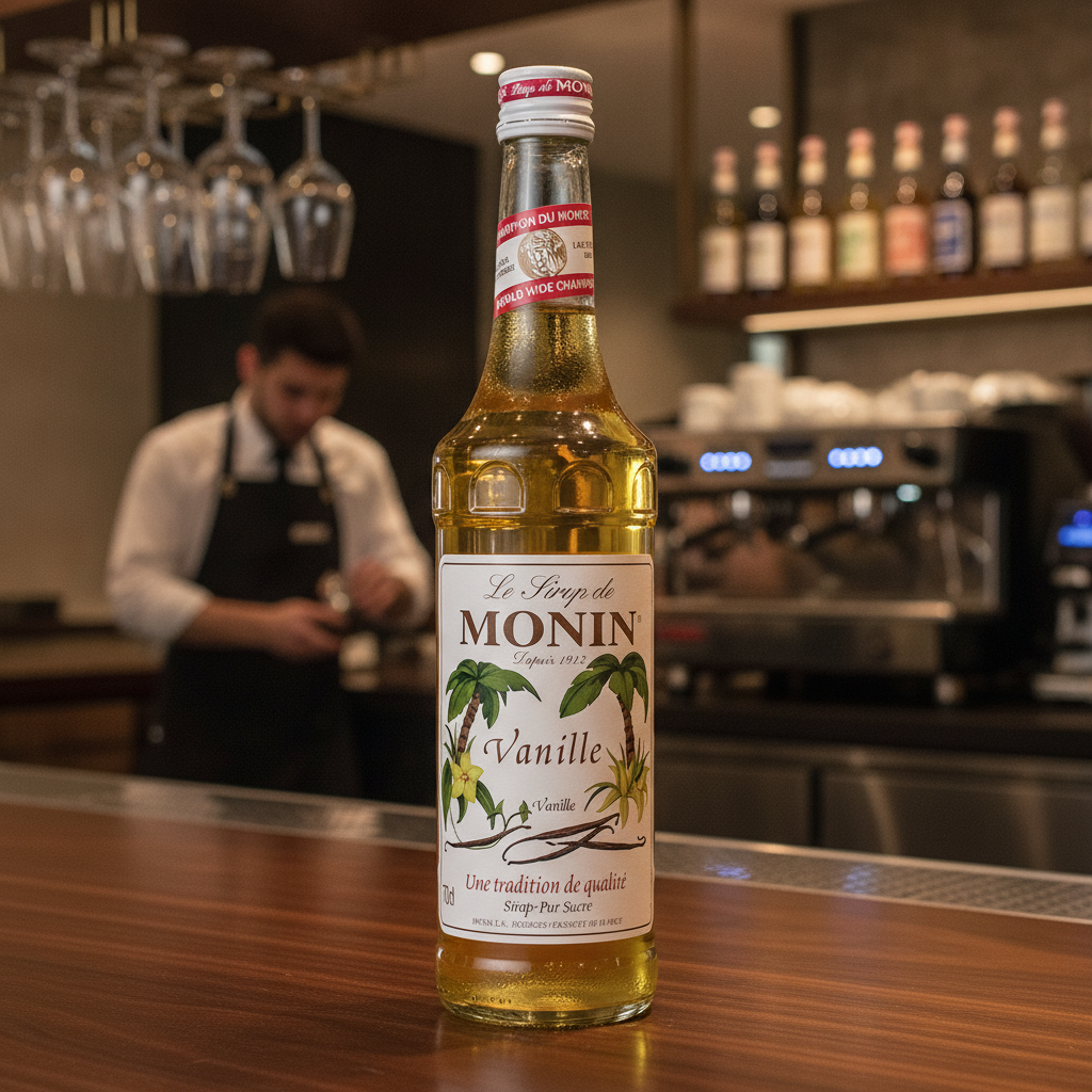 Natural Vanilla Syrup 700ml for Cocktails & Hot Drinks