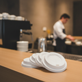 CPLA Hot Cup Lid 4oz for Hot Beverages (Pack of 2000)