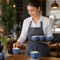 China Bluestone Cups 85ml for Restaurants & Cafés (Pack of 12)