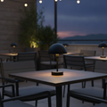 Aluminium Outdoor Battery Light in Black for Indoor & Outdoor Use