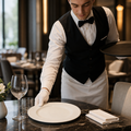 Plates 280mm Porcelain for Fine Dining (Pack of 12)