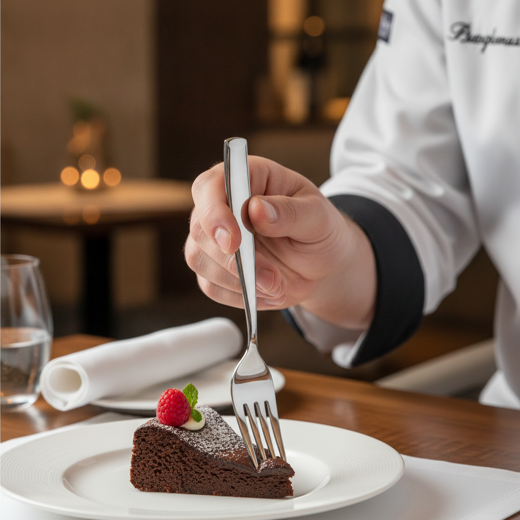 18/10 Stainless Steel Cake Fork for Desserts (Pack of 12)