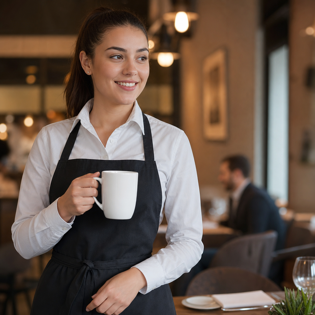 Mugs 350ml White Porcelain for Cafés & Restaurants (Pack of 12)